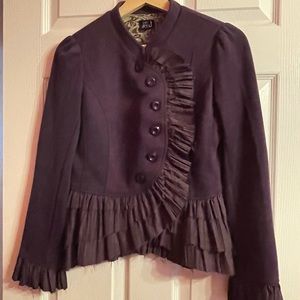 Very J Purple jacket sz S